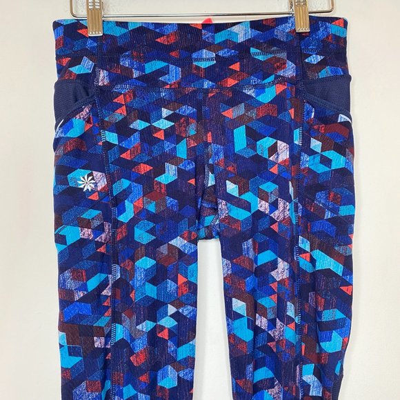 Athleta Leggings Triangular Be Free Tights XS - Picture 5 of 16